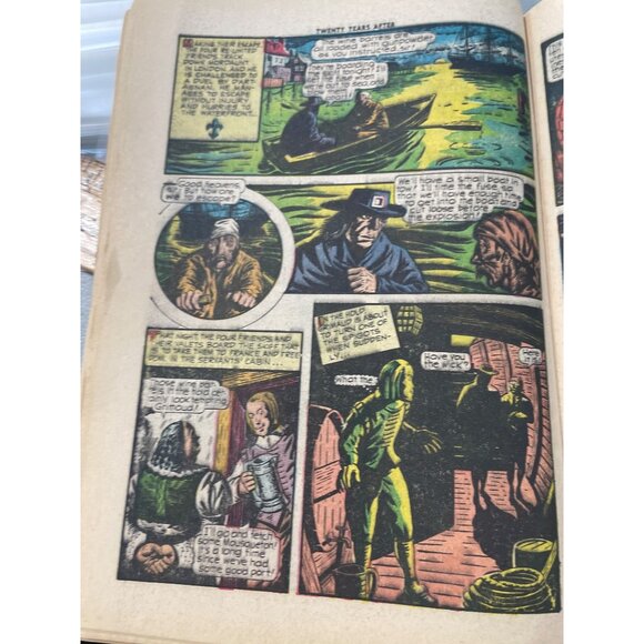 Classics Illustrated Twenty Years After By Alexandre Dumas #41 Bagged Boarded - Picture 5 of 7